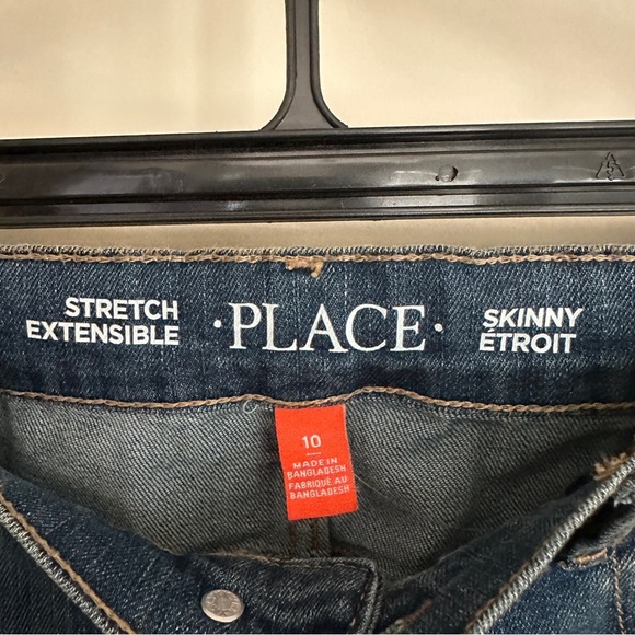 Place Blue Stretch Skinny Jeans Tide Pool Denim NWT -10 - Picture 2 of 4